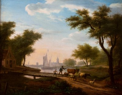 Paysage hollandais - Frans Swagers